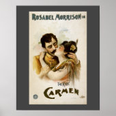 Vintage Carmen Poster (Vorne)