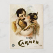 Vintage Carmen Postkarte (Vorderseite)