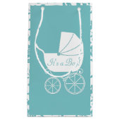 Vintage Carriage Baby-Dusche Kleine Geschenktüte (Vorderseite)