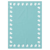 Vintage Carriage Baby-Dusche Tischdecke (Vorderseite)