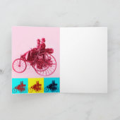 Vintage Cars Ansammlung Pop Art Vatertag Karte (Innenseite)