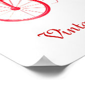 Vintage Cars Ansammlung Poster (Ecke)