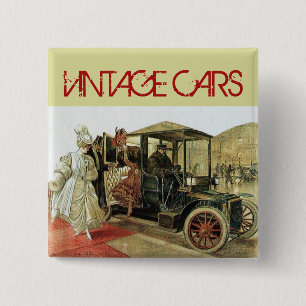 VINTAGE CARS CLASSIC AUTO - AUTOMOTIVE BUTTON