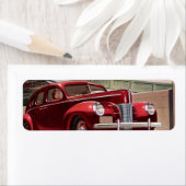 Vintage Cars, Classic Sedans Road Trip on Freeway (Insitu)