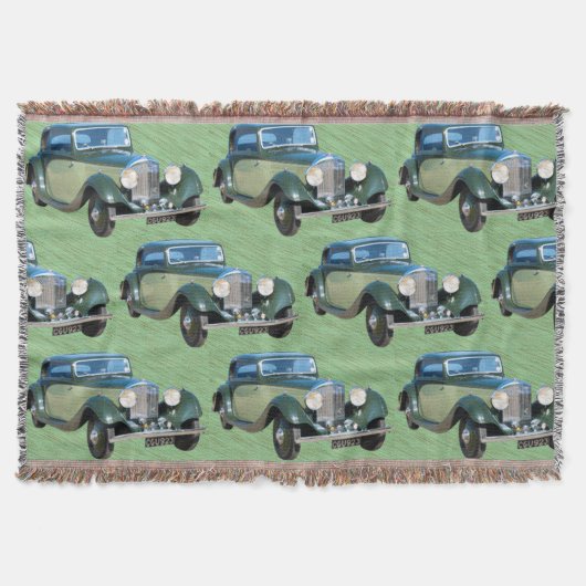 Vintage Cars Decke (Vorderseite)