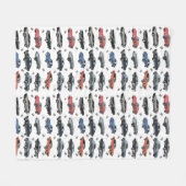 Vintage Cars Fleecedecke (Vorderseite (Horizontal))