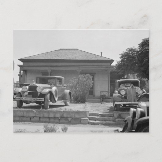 Vintage Cars in Tucson Postcard Postkarte (Vorderseite)