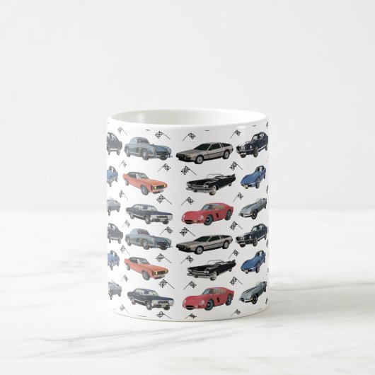 Vintage Cars Kaffeetasse (Mittel)