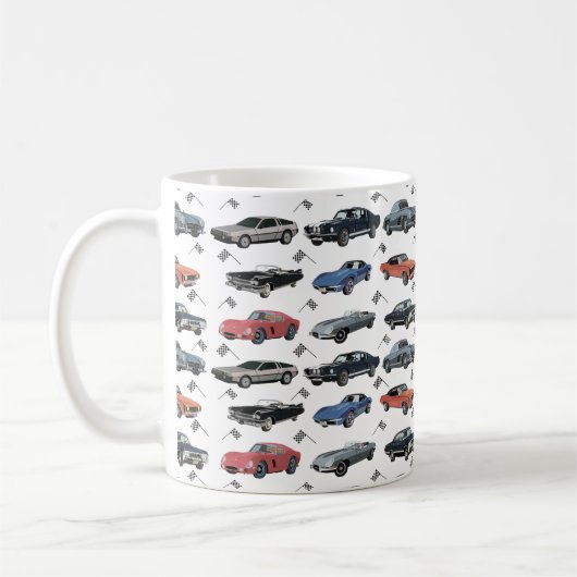 Vintage Cars Kaffeetasse (Links)
