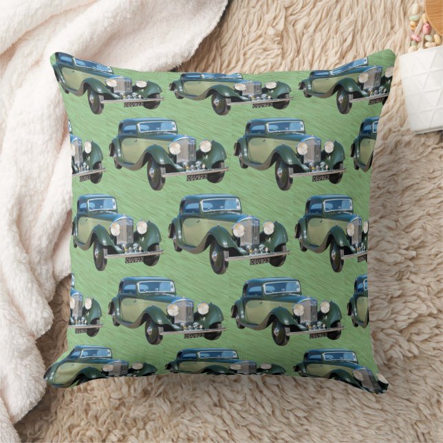 Vintage Cars Kissen (Decke)