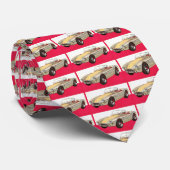 Vintage Cars Krawatte (Gerollt)
