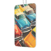 Vintage Cars Pattern Autolufterfrischer (Links)