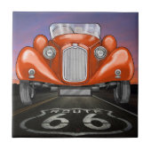 Vintage Cars - Route 66 - SRF Fliese (Vorderseite)