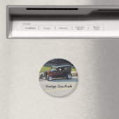 Vintage Cars Rule Magnet (In Situ (Geschirrspüler))
