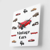 Vintage Cars Uhr (Winkel)