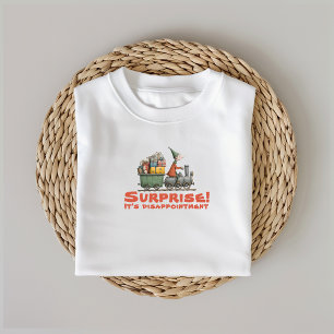 Vintage-Cartoon-Elf ironische Wünsche T-Shirt