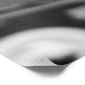 Vintage Cassette Tape Collection Black and White Poster (Ecke)