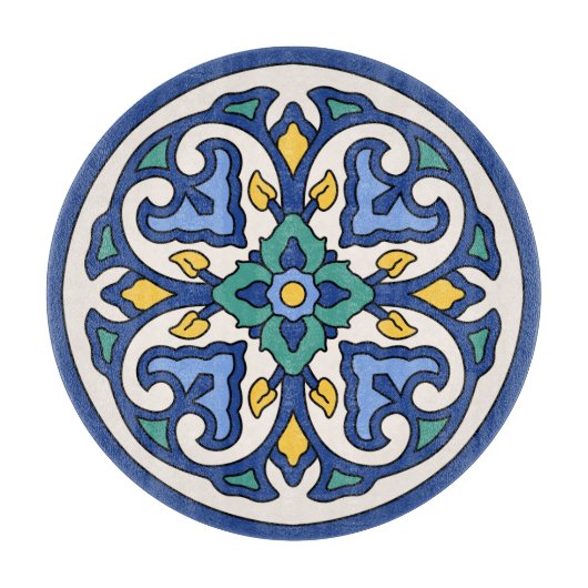 Vintage Catalina-Insel-Fliese - Schneidebrett (Vorderseite)