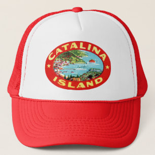 Vintage Catalina-Insel Kalifornien Truckerkappe