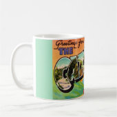 Vintage Catskill Mountains Kaffeetasse (Links)