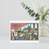 Vintage Catskill Mountains Postkarte (Stehend Vorderseite)