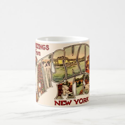 Vintage Catskill Mtns Mug Kaffeetasse (Mittel)