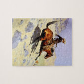 Vintage Cavalry Military, The Cowboy by Remington Puzzle (Horizontal)