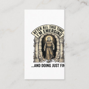 Vintage-Cave-Humor-Gravur Grafik-Shirt-Design_ Visitenkarte