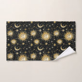 Vintage Celestial Badhandtuch Set (Handtuch)