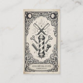 Vintage Celestial Barber | Vintage Celestial   Visitenkarte (Vorderseite)