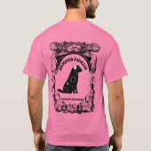 Vintage-Celestial-Hundeposter Semper Fidelis T-Shirt (Rückseite)