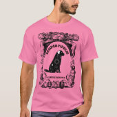 Vintage-Celestial-Hundeposter Semper Fidelis T-Shirt (Vorderseite)