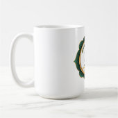 Vintage-Celestial-Jungfrau-Zodiakposter Kaffeetasse (Links)