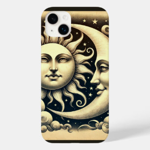 Vintage Celestial Sonne & Mond Case-Mate iPhone 14 Plus Hülle