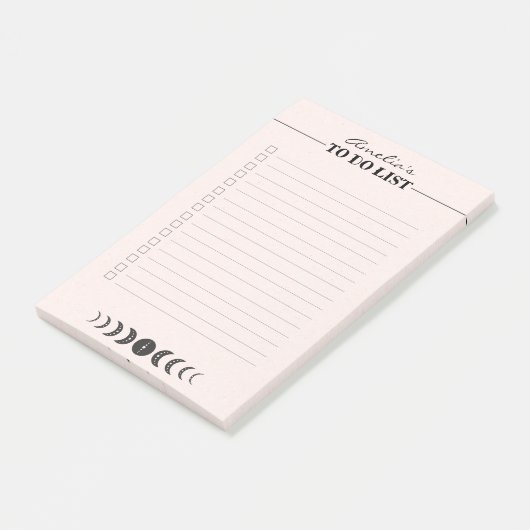 Vintage Celestie Post-it Klebezettel (angewinkelt)