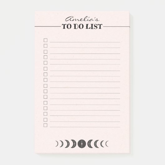 Vintage Celestie Post-it Klebezettel (Vorderseite)