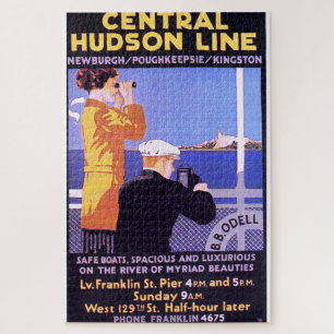 Vintage Central Hudson Line" Puzzle