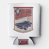 Vintage Challenger-Garage Dosenkühler (Vorderseite)