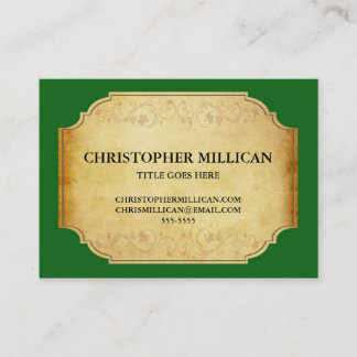 Vintage Champagne-Wein-Aufkleber-Geschäfts-Karte Visitenkarte