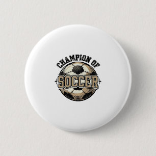 Vintage Champion Fußball-Trikot-Design_1 Button
