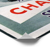 Vintage Champion Spark Plugs Ad Poster (Ecke)