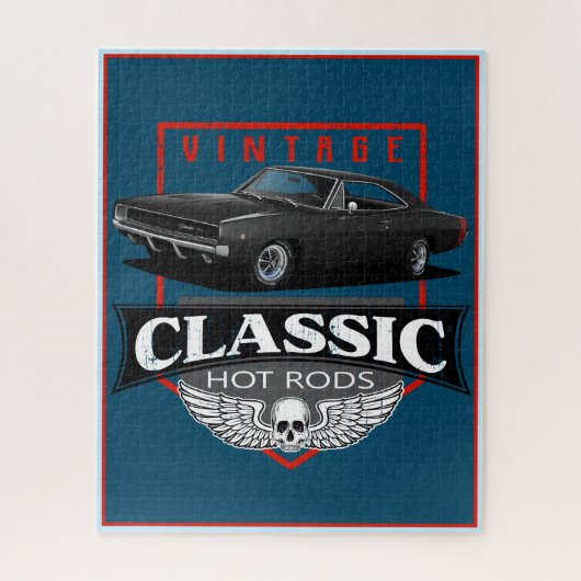 Vintage Charger Puzzle (Vertikal)