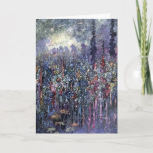 Vintage Charles Robinson Die empfindliche Pflanze Karte