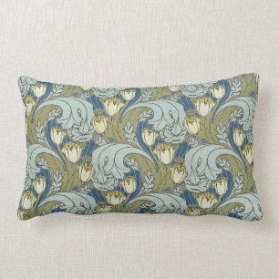 Vintage Charles Voysey Tulpe  Lendenkissen