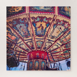 Vintage Chars Swing Fairground Ride Puzzle