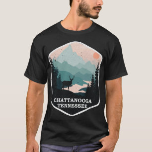 Vintage Chattanooga Tennessee TN Natur Berge T-Shirt