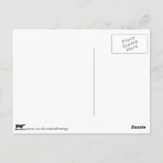 Vintage Chayote-Ätzkarte Postkarte (Rückseite)