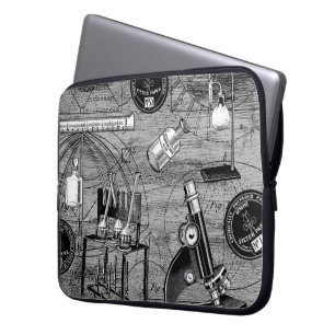 Vintage-Chemielaborausstattung Laptop-Hülle Laptopschutzhülle
