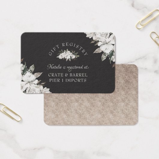 Vintage Cherish Showhandbuchkarte Beipackkarte (Büro)