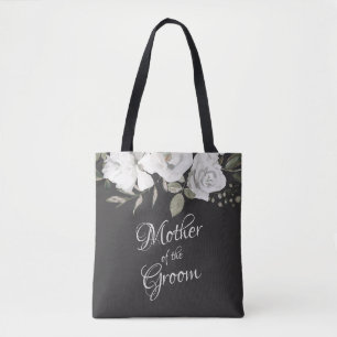 Vintage Cherish Weiße Blumen Mutter des Bräutigams Tasche